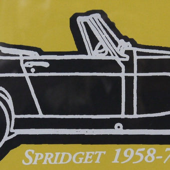 Classic Car screen  prints MG's